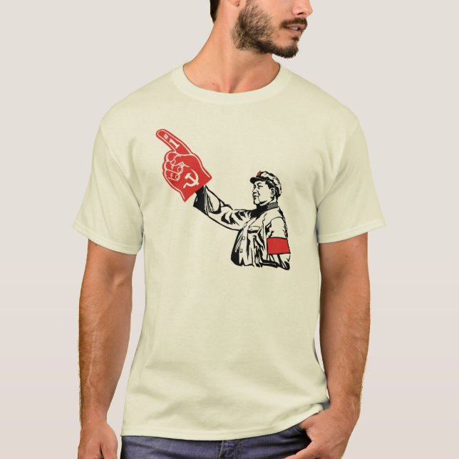 Mao - kommunism är #1 tee (Framsida)