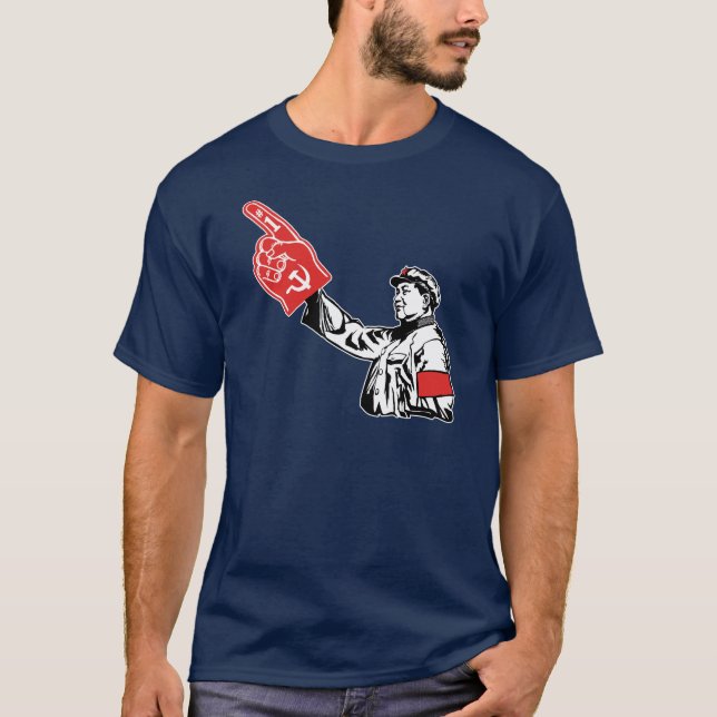 Mao - kommunism är #1 tee (Framsida)