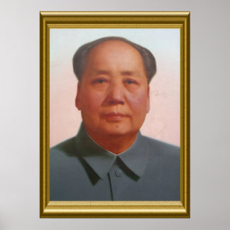 mao porträtt poster