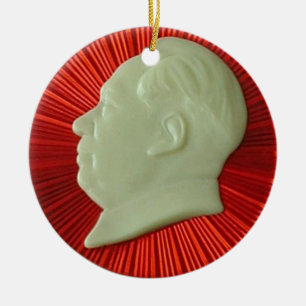 Mao prydnad 2 julgransprydnad keramik