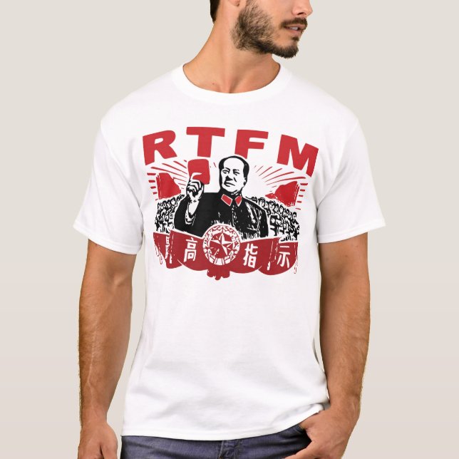 Mao RTFM (bekläda), Tee Shirt (Framsida)