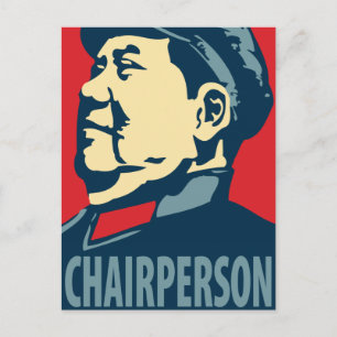 Mao Tse-Tung - Ordförande: OHP-vykort Vykort
