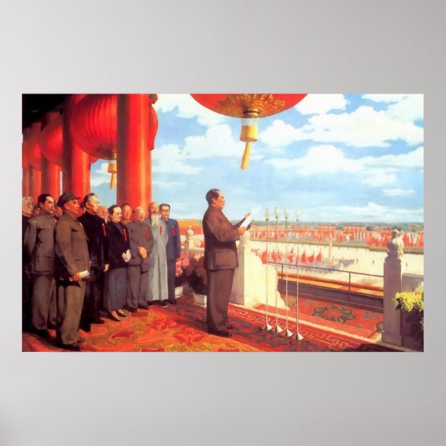 Mao Zedong Poster (Framsidan)