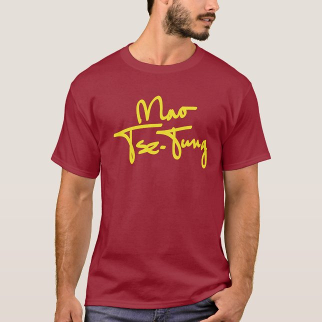 Mao Zedong skjorta Tee Shirt (Framsida)