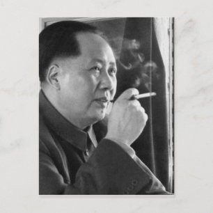 mao zedong vykort