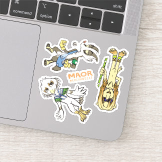 MAOR 3x3’ Chibi Cast Sticker #3 Klistermärken