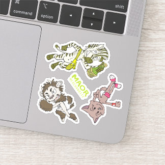 MAOR 3x3’ Chibi Cast Sticker #4 Klistermärken