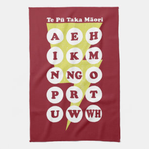 Maori Alphabet Learning Te Reo Kökshandduk