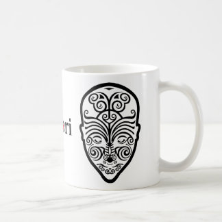 Maori ansiktetatuering för OPUS Kaffemugg