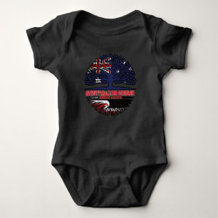 Maori Australian Träd Roots Flagga T Shirt