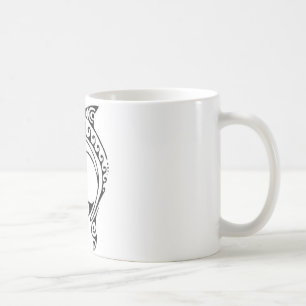 Maori delfin kaffemugg