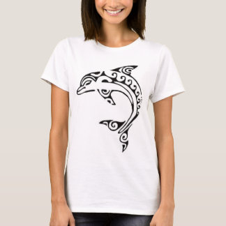 Maori delfin tee shirt
