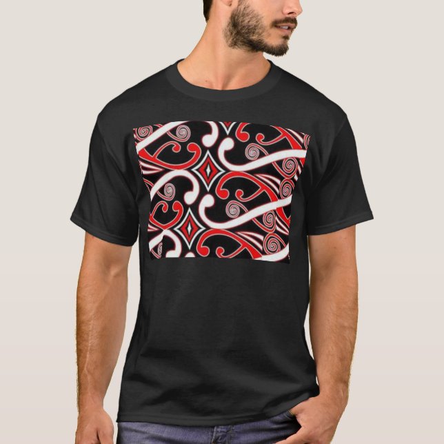 maori designer tee (Framsida)