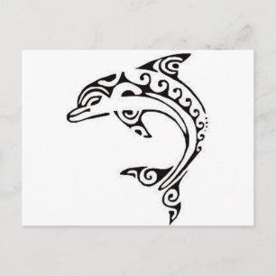 Maori Dolphin Vykort