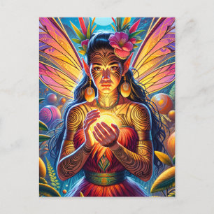Māori Fairy Vykort