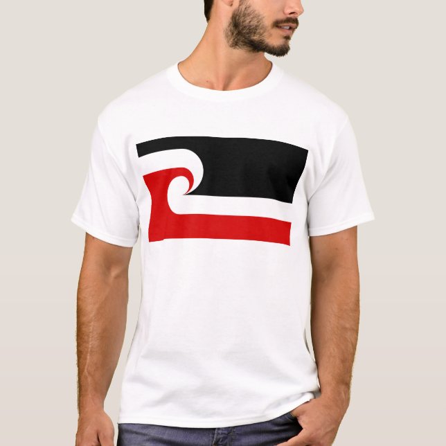 Maori Flagga T-shirt (Framsida)