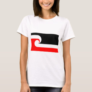 Maori flagga t shirt