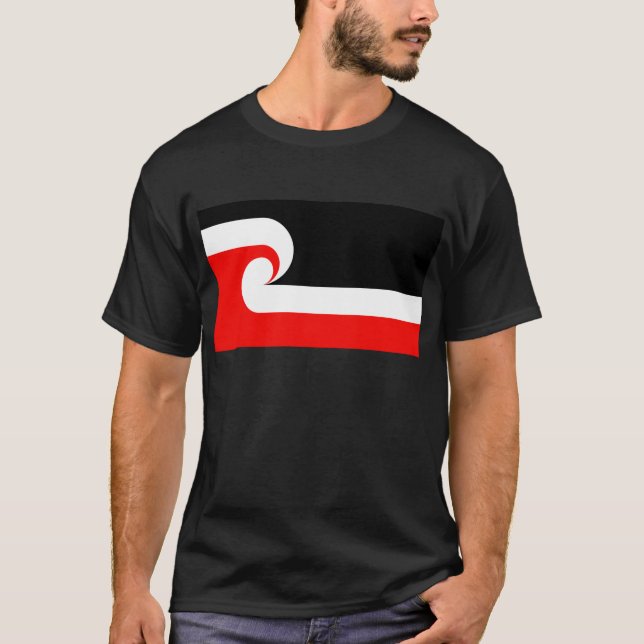 Maori Flagga T-shirt (Framsida)