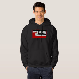 Maori flagga,Tino Rangatiratanga flagga, Māori Hoodie