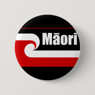 Maori flagga,Tino Rangatiratanga flagga, Māori Knapp
