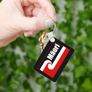 Maori flagga,Tino Rangatiratanga flagga, Māori Nyckelring