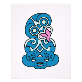 Maori Hei Tiki Fototryck
