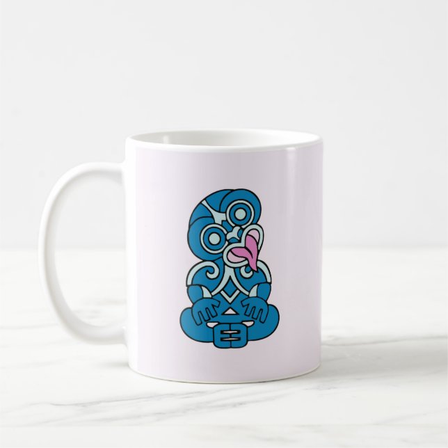 Maori Hei Tiki Kaffemugg (Vänster)