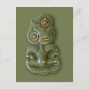 Maori Hei-Tiki vykort
