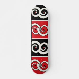 Maori Inspired Spiral Mini Skateboard Bräda 18,5 Cm