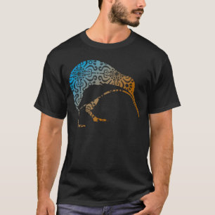 Maori Kiwi Tribal Aboriginal New Zealand Bird 1 T Shirt
