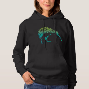 Maori Kiwi Tribal Aboriginal New Zealand Bird Art T Shirt