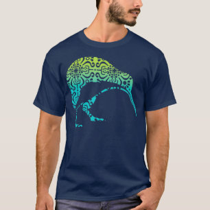 Maori Kiwi Tribal Aboriginal New Zealand Bird T Shirt