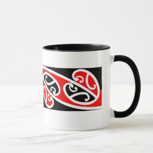 Maori Kowhaiwhai mönster 2 - mugg