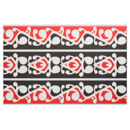 Maori Kowhaiwhai Traditional Mönster Tyg