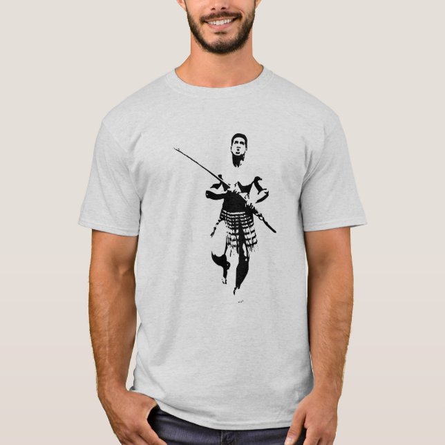 Maori krigare t-shirt (Framsida)