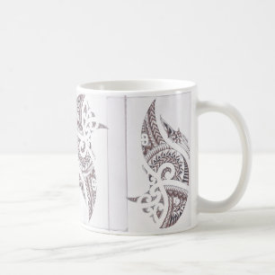 maori lyxig formgivare 2 kaffemugg