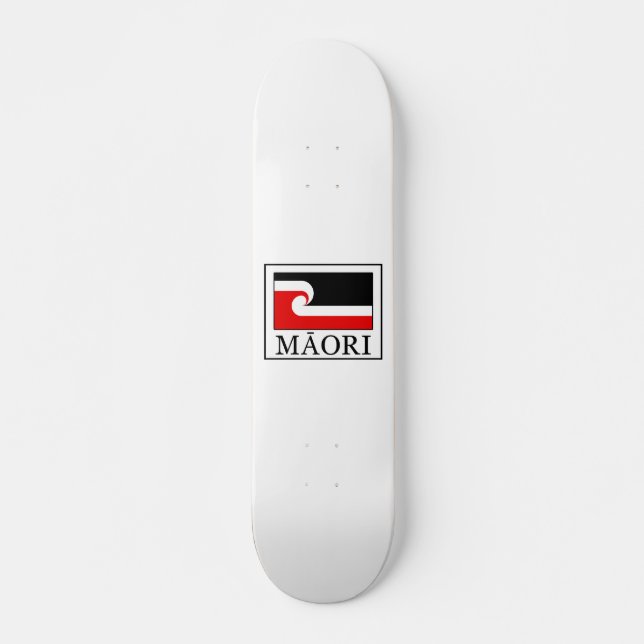 Maori Mini Skateboard Bräda 18,5 Cm (Framsida)