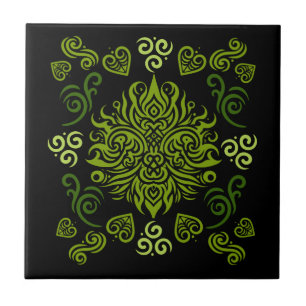 Māori New Zealand Art Kakelplatta
