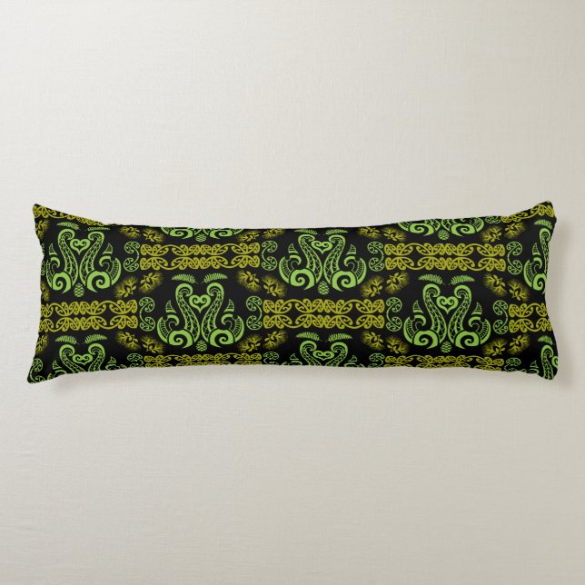 Māori New Zealand Art Kroppskudde (Framsidan)