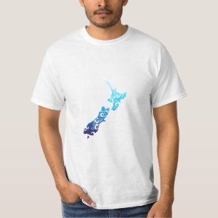 Maori New Zealand Karta Tribal Tattoo Gift Idea T Shirt