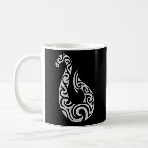 Maori New Zealand Polynesian Fish Krok Charm Kaffemugg