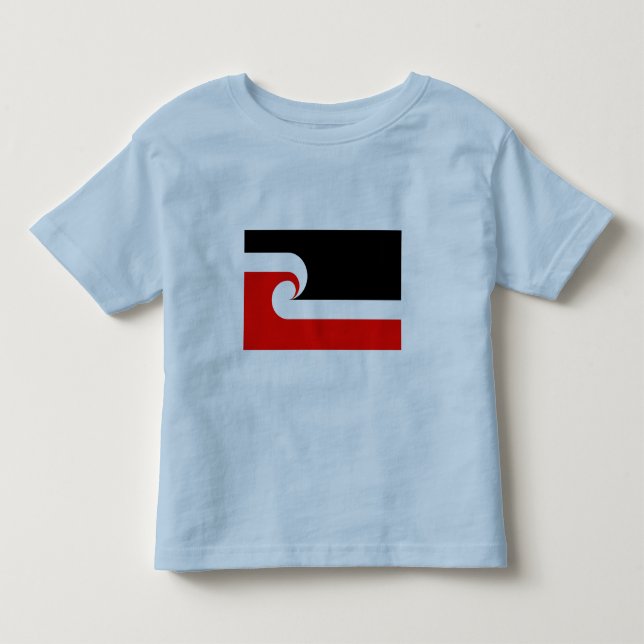 Maori nyazeeländskt t shirt (Framsida)