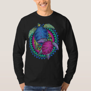 Maori Ocean Animal Polynesian Mandala Hawai T Shirt