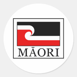 Maori Runt Klistermärke