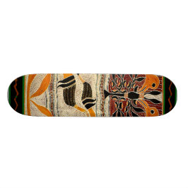 Maori-stammens folkliga design skateboard