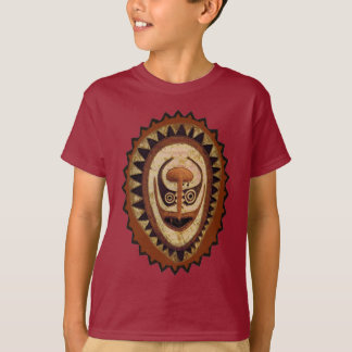 Maori-stammens rituella mask tröja