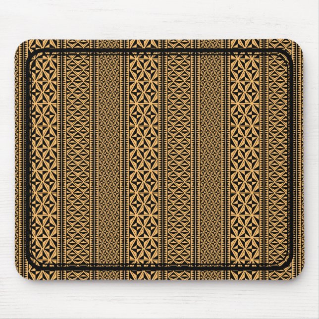Maori-stil Mönster Musmatta (Framsidan)