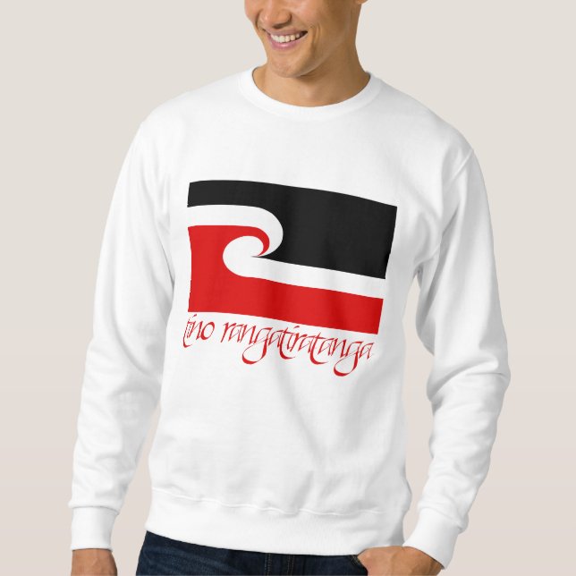 Maori suveränitet sweatshirt (Framsida)