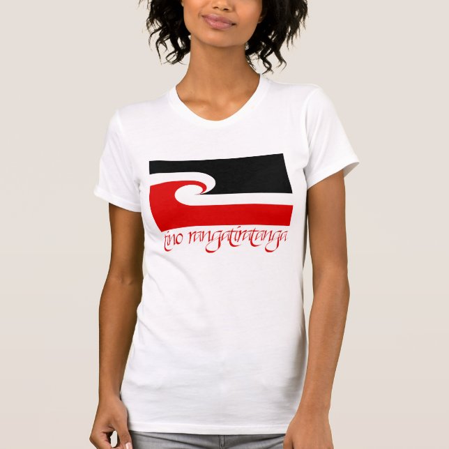 Maori Suveränitet T Shirt (Framsida)