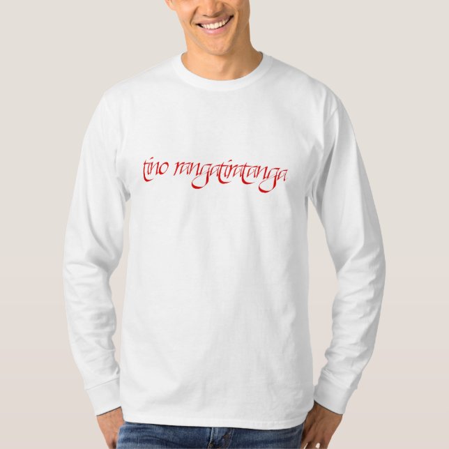 Maori Suveränitet Tee Shirt (Framsida)